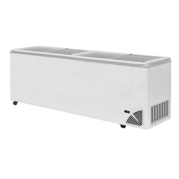 Mraziaca truhlica presklená, 650 l