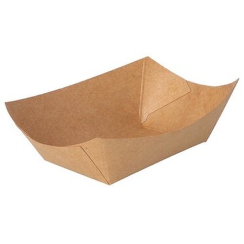 Miska pap. Kraft L 14 x 9 x 5 cm - 50 ks